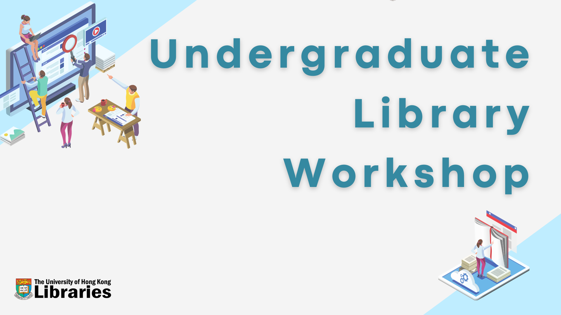 Undergraduate library Workshop banner